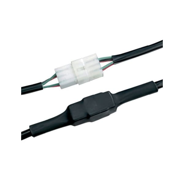 Panduit Adhesive Lined Heat Shrink Tube, Thin Wall, 4:1 I.D. Shrink Ratio, 2.05 in I.D. Before Shrinking, Black, 48 in, 5 PK HSTT4A200-48-5 - main